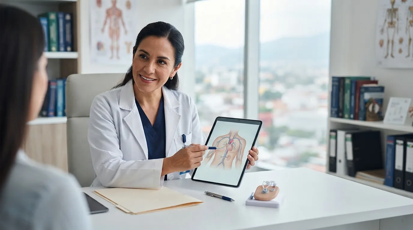 Colocación de accesos para quimioterapia (puertos) en Puebla
